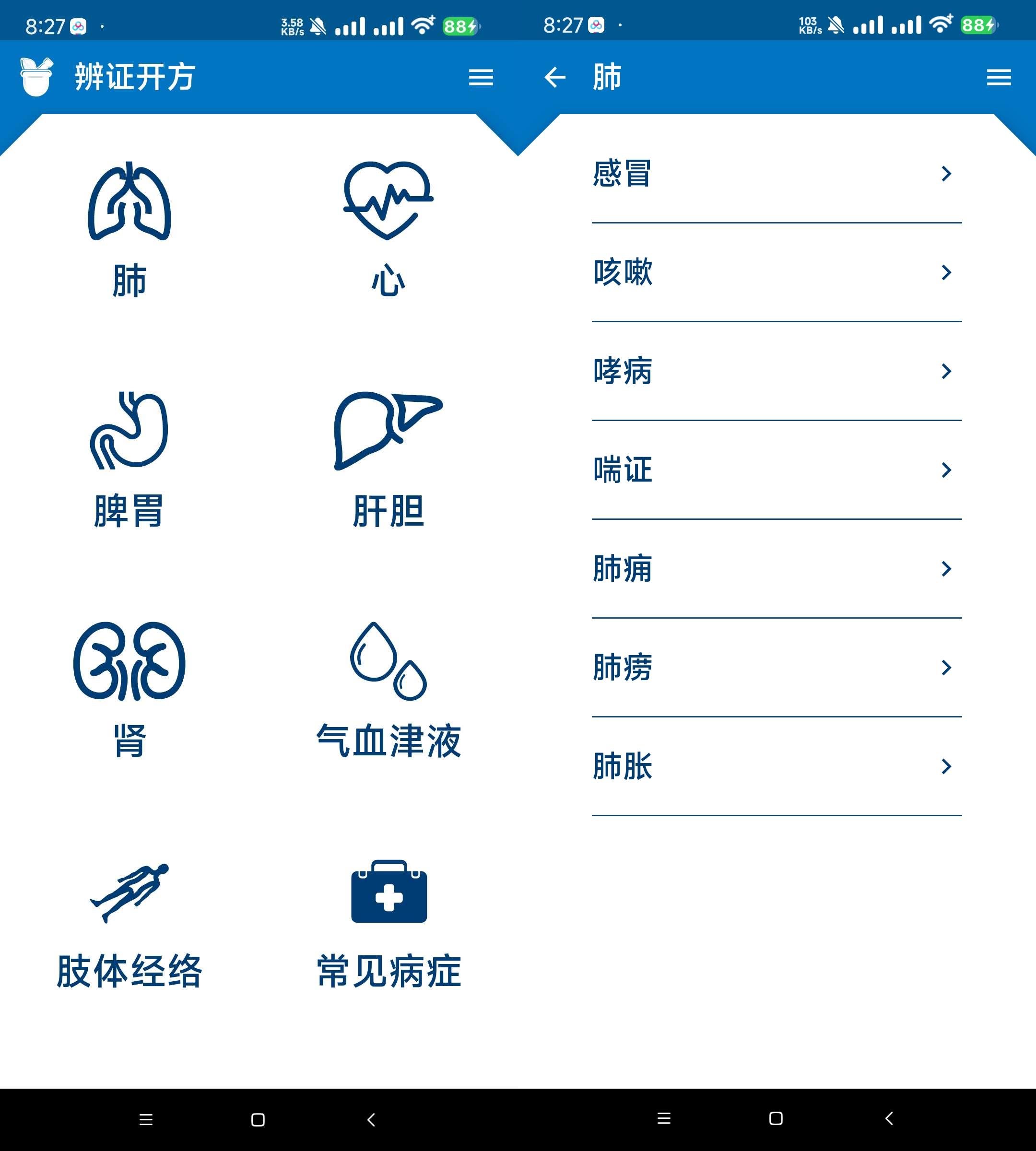 中医辩证开方-查询各个病症和治疗开方 图片