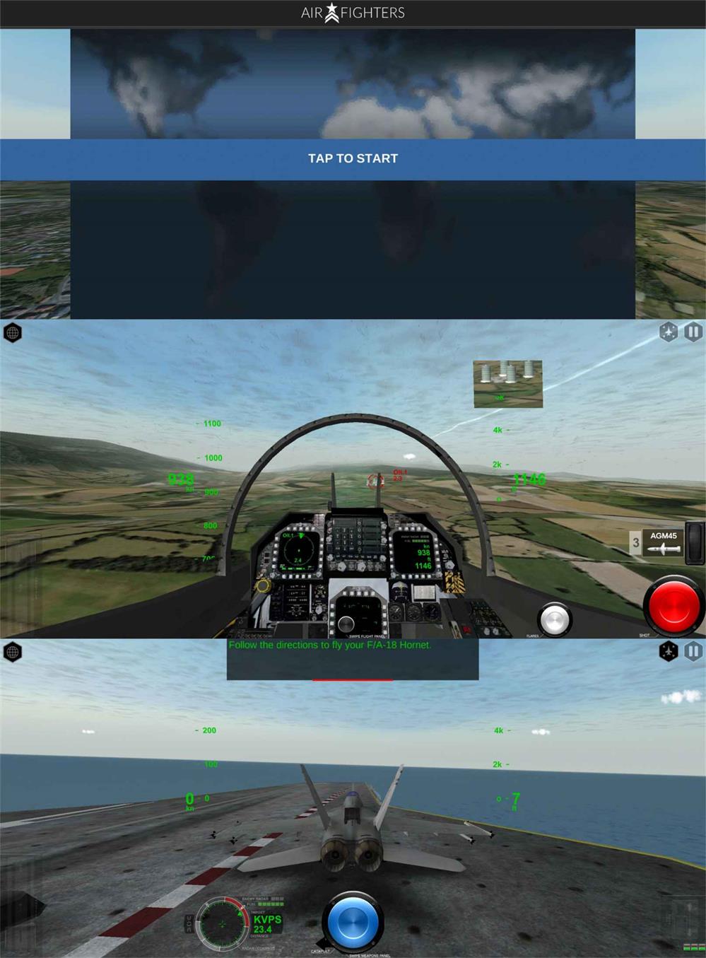 真实模拟飞行游戏 模拟空战 图片