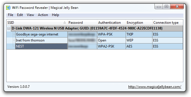 WiFi密码一键查看器WiFi password revealer v1.0.0.13版本 图片