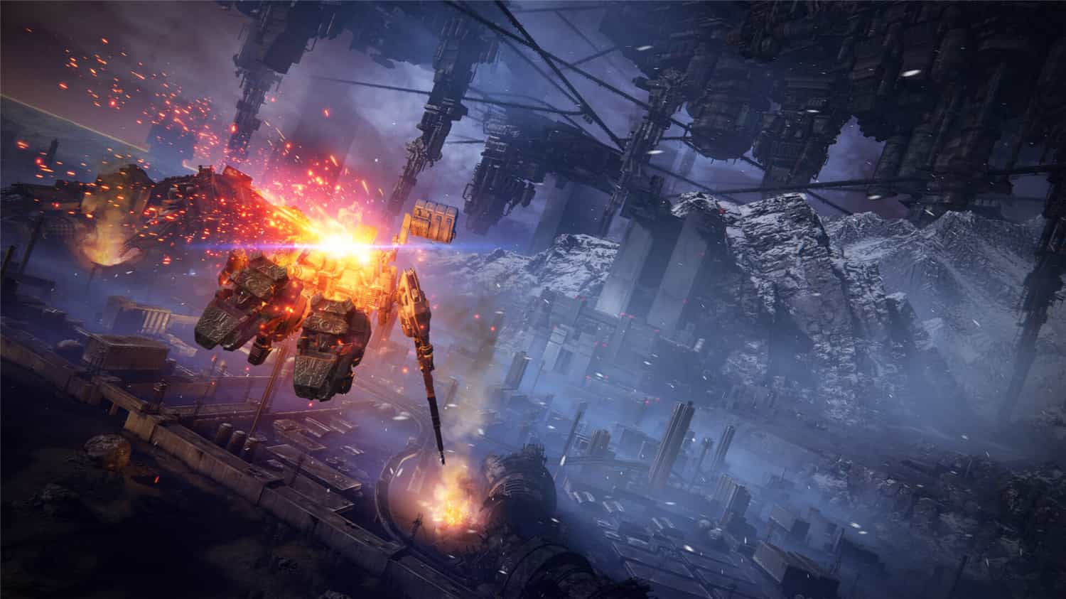 《装甲核心6：境界天火》中文版 图片